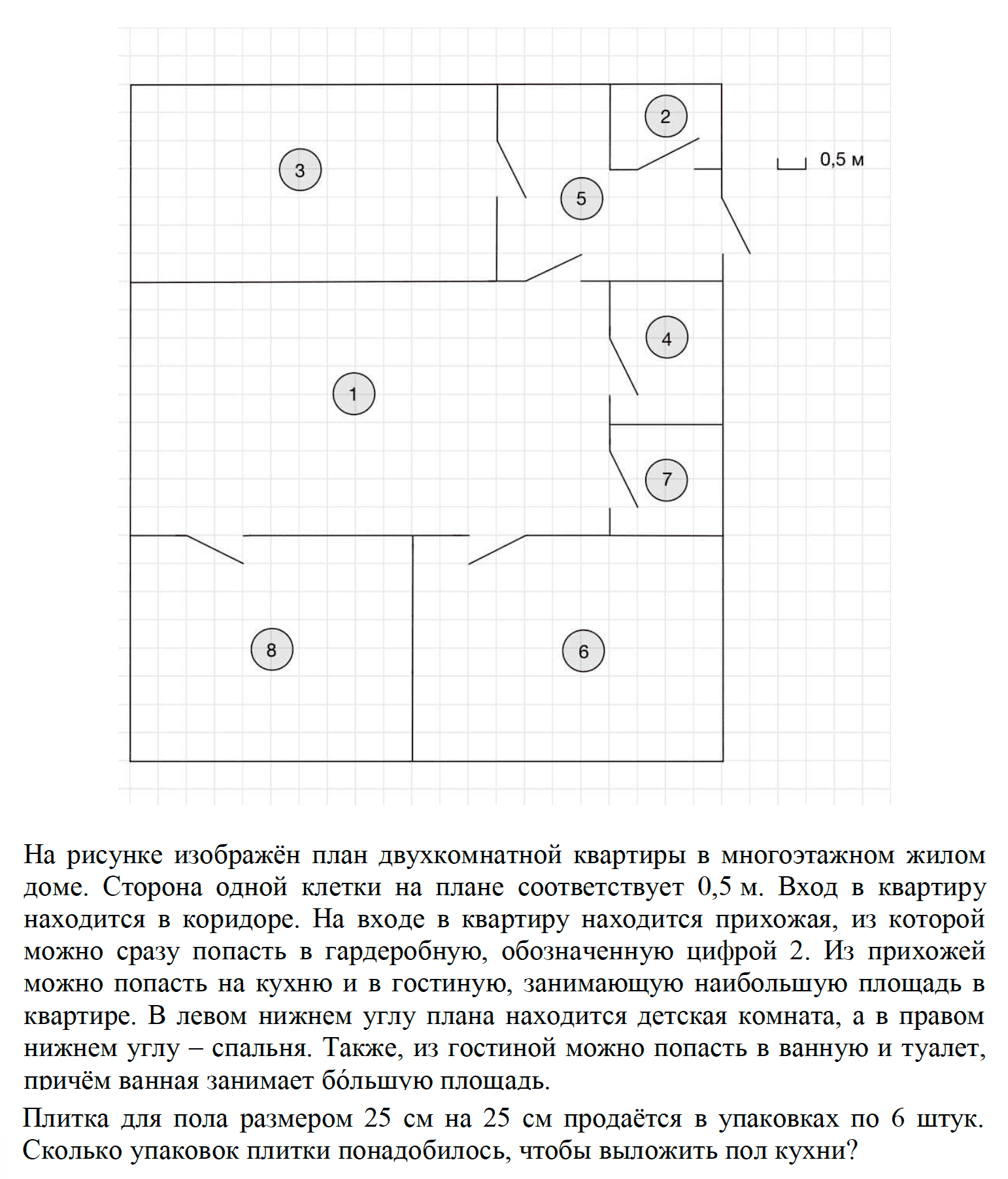 На плане изображена детская площадка расположенная