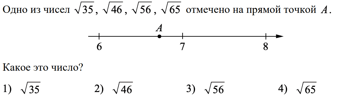 Одно из чисел отмечено на прямой точкой. Одно из чисел отмечено на прямой точкой а какое это число. Корень из 33. Корни на числовой прямой.